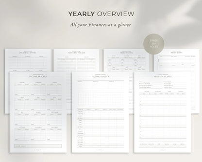 Budget Planner BUNDLE, Printable Personal Finance Binder Financial Monthly Weekly Budget Planner Bill Expense Debt Savings Spending Tracker