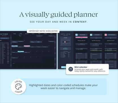 Weekly Planner Google Sheets Life Planner Spreadsheet Adhd Daily Task Tracker Excel Template